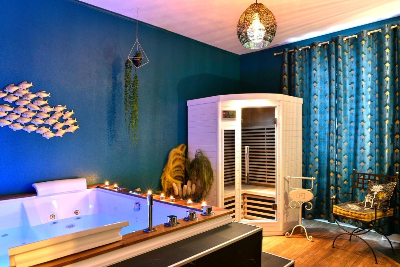 Moonlove, Spa/Sauna Et Jacuzzi Prives, Charme Et Detente. Nancy Exterior foto